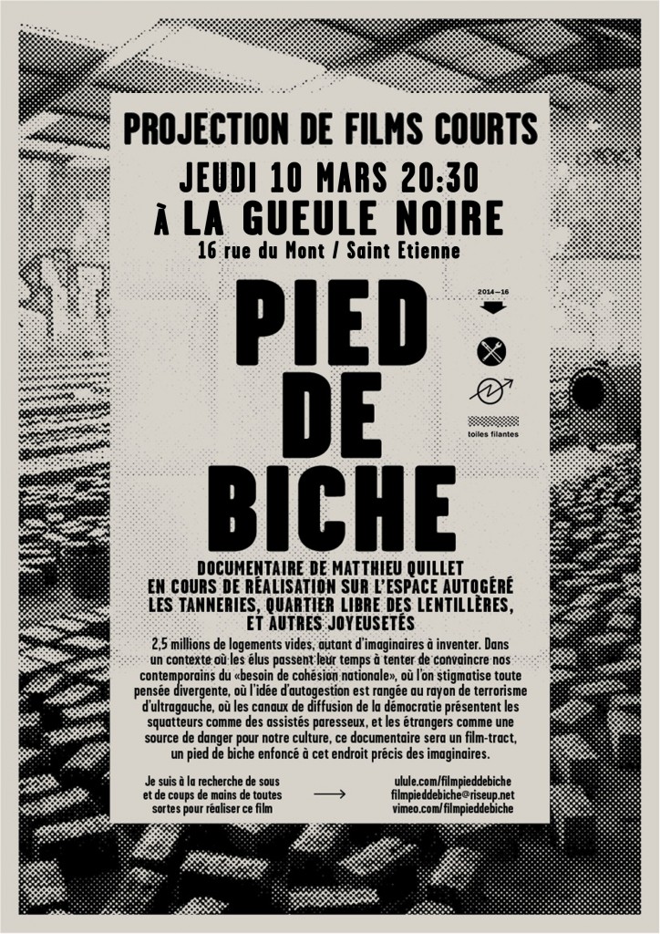 affiche pdb Saint Étienne - la Gueule Noire