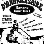 Karaoké de la Gueule Noire !