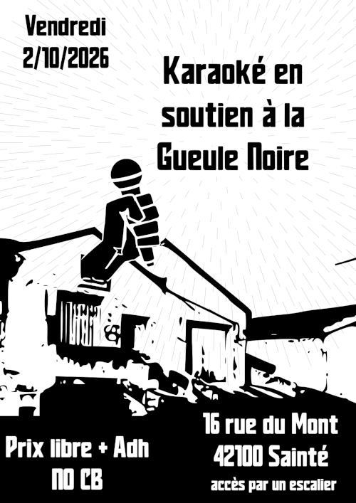 Karaoké de la Gueule Noire !