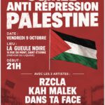 SOIRÉE ANTI-RÉPRESSION PALESTINE