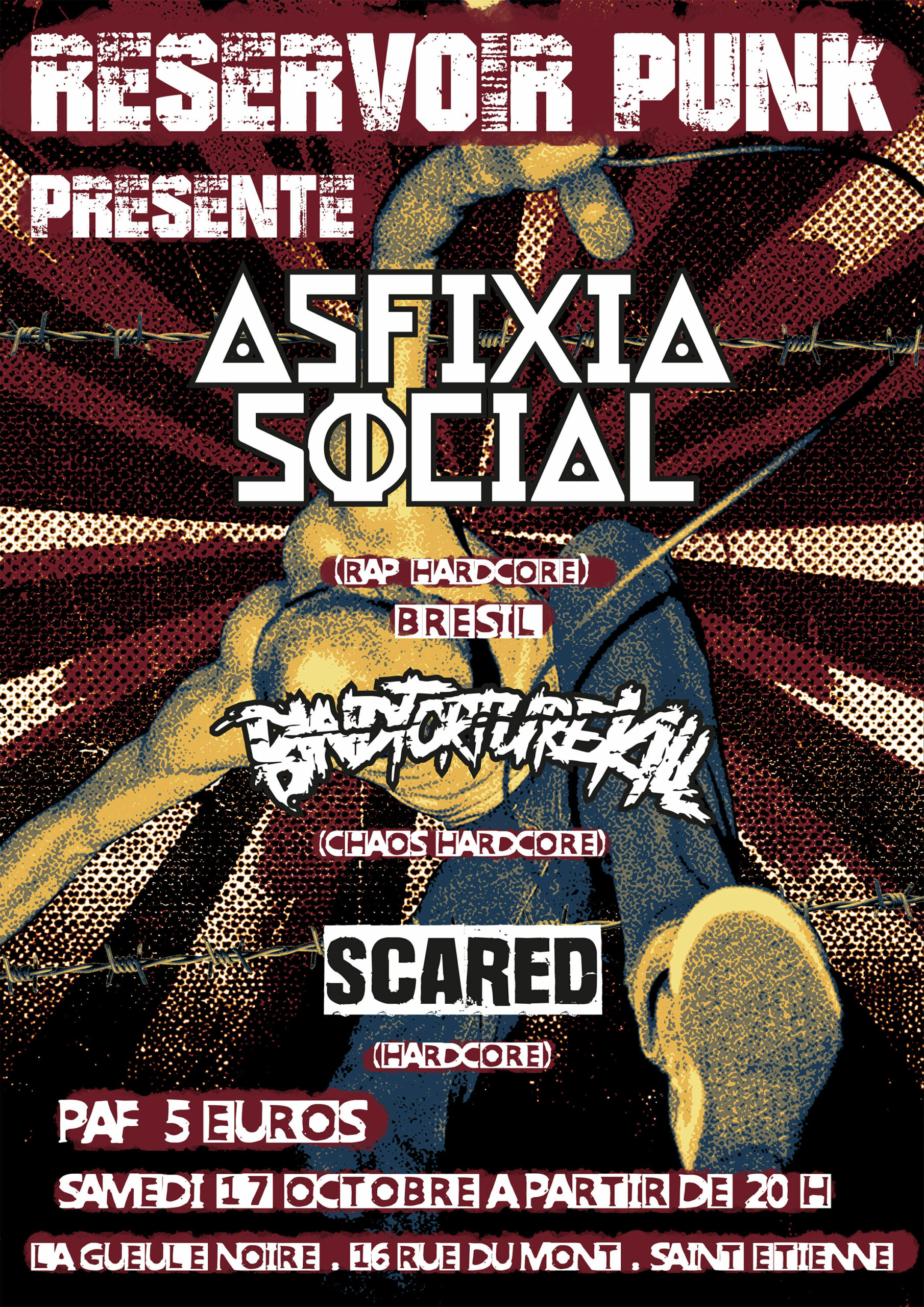 ASFIXIA SOCIAL + BINDTORTUREKILL + SCARED